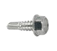 Caja m 50 uds. tornillo rosca chapa hexagonal autot. 4,8x22mm fadix