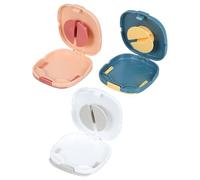 Caja Organizadora de Cables de Carga Abs Giratoria Extensible, 3 Piezas | Diseño Circular, Uso Multiusos, Bolsillo y Viaje, para Cable USB y Auriculares