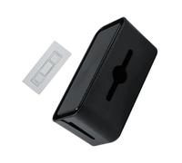 Caja Organizadora de Cables para Regleta, Abs Negro, Desmontable | Cables de Datos y Enchufes, Uso en Hogar u Oficina, Fácil de Transportar