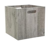 5five - cesta "mix n modul" gris efecto roble 31x15cm