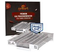 Caja para ahumar en frío, fabricada en acero inoxidable, ideal para carne y queso