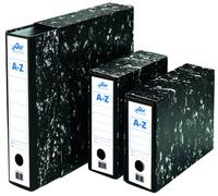 Caja para archivador olef a4 82mm jaspeado