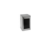 Caja para arroz, masa y harina - 10,6 x 10,6 x 18,4 cm - Metal y pizarra