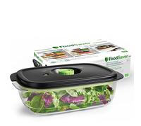 Caja para guardar alimentos y adobar FoodSaver | 2,3 litros | Recipiente hermético para alimentos sin BPA | A prueba de fugas | Apto para lavavajillas