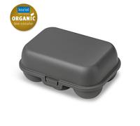 Caja para huevos EGGS TO GO MINI, 17 cm, para 6 huevos, gris ceniza natural, Koziol