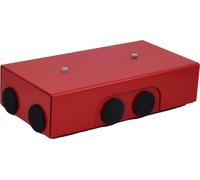 Caja para protección contra incendios, rectangular, modelo E90, para conexiones, con capacidad para cables de 4x2x4 mm² y 4x3x4 mm², dimensiones 174x92x47 mm, modelo PIP-5A R4x2x4, 4x3x4