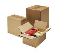 Caja plegable de cartón ondulado ratioform terra, longitud de hasta 199 mm