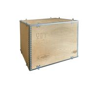 Caja plegable de madera estándar ratioform, sin listones de deslizamiento