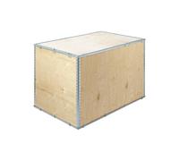 Caja plegable de madera estándar ratioform, sin listones de deslizamiento