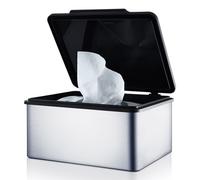 Caja portapañuelos MENOTO, acero inoxidable mate, Blomus