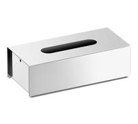Caja portapañuelos PURO 25 cm, pulido, acero inoxidable, Zack