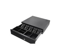 Caja registradora, caja registradora 405D con cinco cuadrículas y tres niveles, caja registradora POS inteligente con cerradura, supermercado se puede utilizar de forma independiente para caja