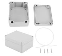 Caja Registro Electrico, Caja de instrumentos de caja de proyecto eléctrico ABS resistente al agua IP65 para Equipos EléCtricos Interiores y Exteriores(115 * 90 * 55mm)