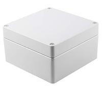 Caja RS PRO de aluminio fundido, 180 x 180 x 100 mm, gris IP66