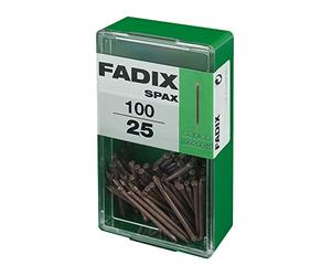 CAJA S 100 uds. CLAVO ARERO RODAPIE 1,5 x 25 mm FADIX