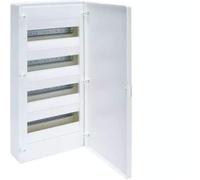 Caja sup. VF, 4F, 48M, pta. op.,regleta