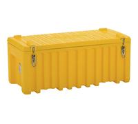 Caja universal de polietileno CEMO, capacidad 250 l, carga máx. 200 kg
