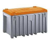 Caja universal de polietileno CEMO, capacidad 400 l, carga máx. 250 kg
