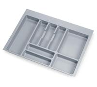 Caja universal Emuca Optima de 700 mm para cubiertos, transparente. Transparente. Talla única