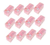 Cajas de Casete de Papel Rosa 12piezas Estilo Retro para Dulces