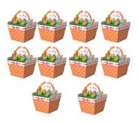 Cajas De Dulces Conejo De Pascua - Conjunto De Embalaje De Papel, Contenedores De Dulces, Cajas De Grageas, Expositores Decorativos Plegables | Tema, Reuniones De Amigos Y El Apartamento