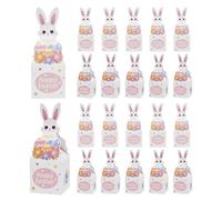 Cajas De Dulces De Pascua - Contenedores De Papel De Conejo Lindo, Soporte De Dulces Conejo Festivo, Conjunto De Almacenamiento Para Regalos e , Soportes De Regalo Ligero | Cajas De Dulces Para