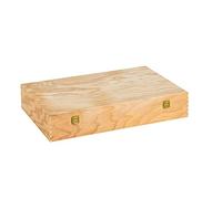 Cajas DE Madera | Caja de Madera contrachapada de Pino | 6 Botellas | Estándar 750ml | Mal. En t. 51,6x33,7x9,3 Vino/Cerveza | Contenedor | Regalo | Cumpleaños | Confirmaciones | Bodas | Eventos