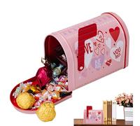 Cajas de San Valentín, pequeñas placas de chapa, buzón de correo electrónico creativo, caja de tarjetas de San Valentín, buzón, caja de caramelos, buzón compacto decorativo, buzón de tarjetas de
