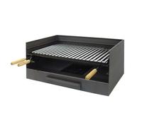 Imex El Zorro 71515 - Cajón para barbacoa con parrilla de inox, 61 x 40 x 33 cm