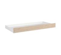 Cajón inferior cama fantasy color roble jackson y blanco 199x19x95 cm 95 cm