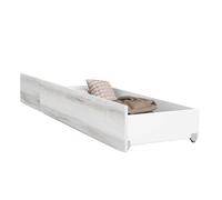 Cajón inferior para cama aro estilo ontemporáneo en color blanco albo 191x24x50 cm 50 cm