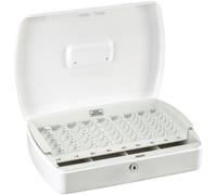 Cajón para contar billetes Burg-Wächter ZK 2307 EURO, modelo "Office" - 330 x 235 x 75 mm, color blanco