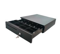 Cajón Portamonedas 10pos Cp-405n Manual Y Automático Negro