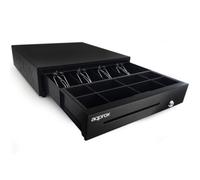 Cajón Portamonedas Approx appCASH01USB/ Manual y Automático/ Negro