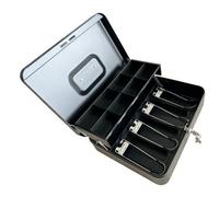 Cajón Portamonedas Premier CB-48/ Manual y Automático/ Negro