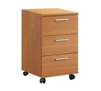 Cajonera 3 cajones buc color cerezo 42x68x35 cm