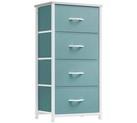 Cajonera con 4 cajones, unidad de almacenamiento para dormitorio y sala de estar