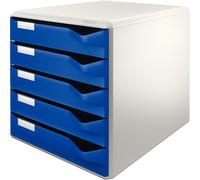 Cajonera Leitz, set para correo e impresos, color de la carcasa gris