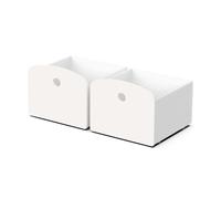 Cajones inferiores infantil longane color blanco mate 39x49x49 cm