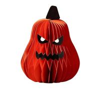 Calabaza de Papel Halloween Decoración de Halloween de Papel Plegable, | Decoración de Escritorio para Fiesta de Otoño y Acción de Gracias para Mesa Bar Restaurante Tienda Porche Patio