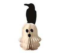 Calabaza de Papel Halloween Halloween Reutilizable Plegable Festivo | Decoración de Escritorio para Fiesta de Otoño y Acción de Gracias para Mesa, Repisa, Restaurante, Tienda, Porche,