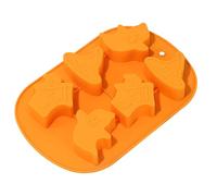 Calabaza de silicona para hornear chocolate 2025 Mini calabaza de silicona para hornear calabazas de Halloween, caramelos, siliconas, calabazas para galletas de gelatina de goma, magdalenas 061113
