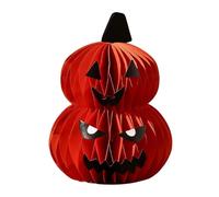 Calabazas de Papel Halloween Reutilizable Plegable Festivo | Decoración de Escritorio para Fiesta de Otoño y Acción de Gracias para Mesa, Repisa, Bar, Tienda, Porche, Patio,