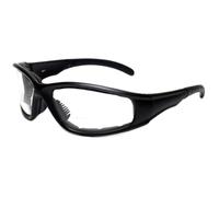 Calabria 23BF Sportster - Gafas de seguridad bifocales + 2 pulgadas de protección UV transparente inastillables | Gafas de lectura de seguridad antivaho, deslizamiento, arañazos