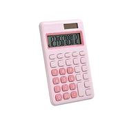calculadora, Calculadora de 12 dígitos, Linda Mini calculadora científica portátil Doble Potencia, Adecuada for Estudiantes Contabilidad