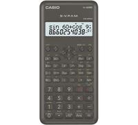 Casio FX-82MS-2-W-ET-B Calculadora Científica de 12 Dígitos Pantalla LCD 2 Líneas 240 Funciones Batería AA Negro
