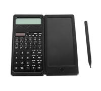 Calculadora Científica con Energía Solar y Batería, Calculadora Científica Plegable Multifuncional con Bloc de Notas y Bolígrafo para Estudiantes, Matemáticas, Física, Qu