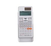 Calculadora Científica de 552 Funciones, Tapa Protectora, Panel Solar, batería 1 x LR44, Medidas 16,5x8x1,5 cm, Pantalla de 192x63 píxeles, Color Blanco