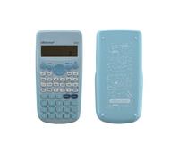 Calculadora cientifica office box 10+2 digitos (2 líneas) azul