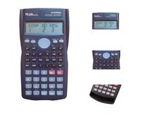 CALCULADORA CIENTÍFICA PLUS OFFICE ORIGINAL Pantalla de 2 líneas - 10+2 dígitos Funciones hiperbólicas y trigonométricas, repetición que permite visualizar y corregir la fórmula ingresada. Lógica de i